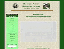 Tablet Screenshot of pioneer.mazinaw.on.ca